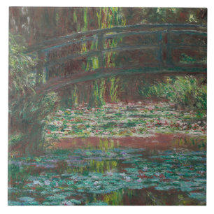 Claude Monet - Vatten Lily Pond Kakelplatta