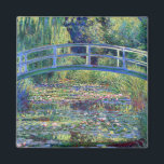 Claude Monet Vatten Lily Pond Magnet<br><div class="desc">Vatten Lily Pond,  målad av Claude Monet 1899.</div>