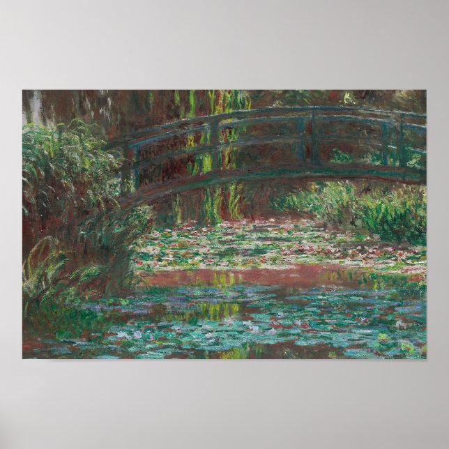 Claude Monet - Vatten Lily Pond Poster (Framsidan)