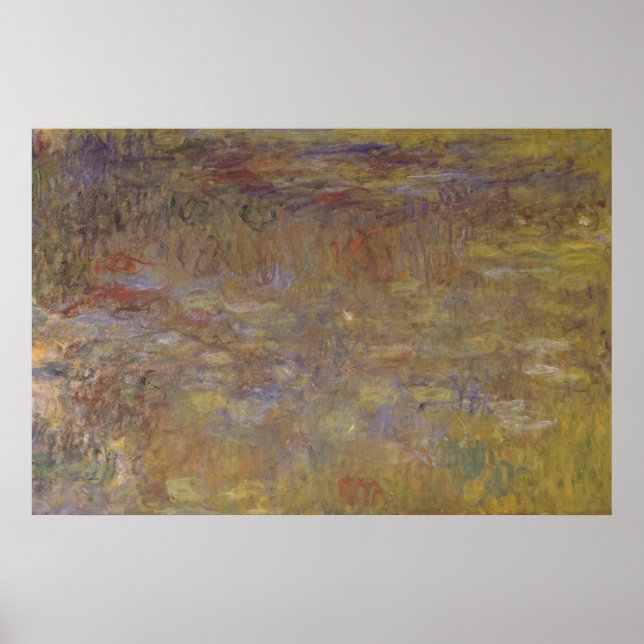 Claude Monet | Vatten-Lily Pond Poster (Framsidan)