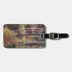 Claude Monet - Vatten Lily pond, Rosa Harmony Bagagebricka
