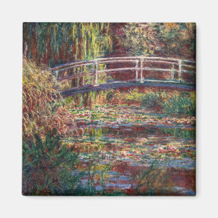 Claude Monet - Vatten Lily pond, Rosa Harmony Magnet