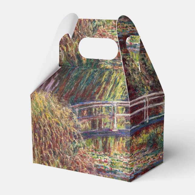 Claude Monet - Vatten Lily pond, Rosa Harmony Presentaskar (Framsidan Sidan)