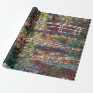 Claude Monet - Vatten Lily pond, Rosa Harmony Presentpapper