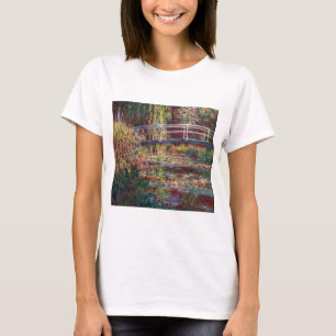 Claude Monet - Vatten Lily pond, Rosa Harmony T Shirt