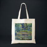 Claude Monet Vatten Lily Pond Tygkasse<br><div class="desc">Vatten Lily Pond,  målad av Claude Monet 1899.</div>