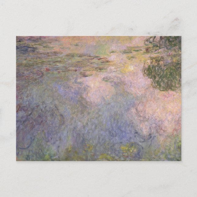 Claude Monet | Vatten-Lily Pond Vykort (Framsida)