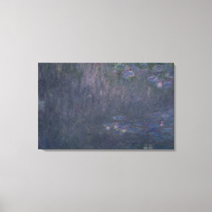 Claude Monet Vattendrag: Reflektioner från Träd Canvastryck