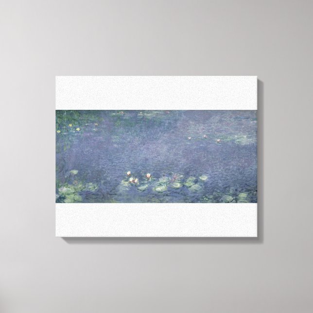 Claude Monet | Vattenlådor: God morgon, 1914-18 Canvastryck (Framsida)