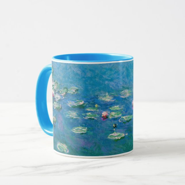 Claude Monet - Vattenliljor 1906 Mugg (Framsida vänster)