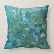 Claude Monet, Vattenliljor, 1915, Akvablå