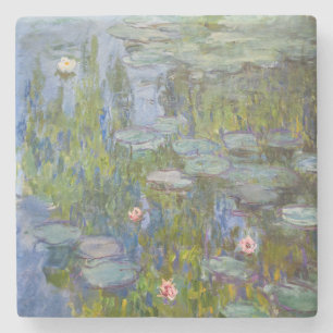 Claude Monet Vattenliljor 1915 Impressionistisk Ko Stenunderlägg