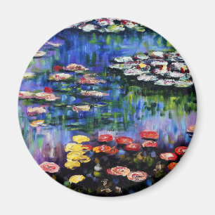 Claude Monet Vattenliljor 1916 Finkonst Magnet