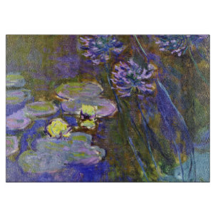 Claude Monet Vattenliljor Agapanthus Vintage Konst