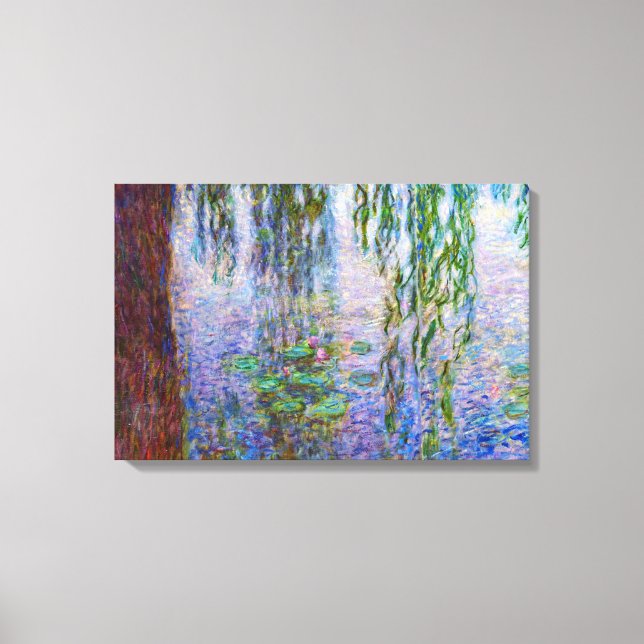 Claude Monet - Vattenliljor Canvastryck (Framsida)