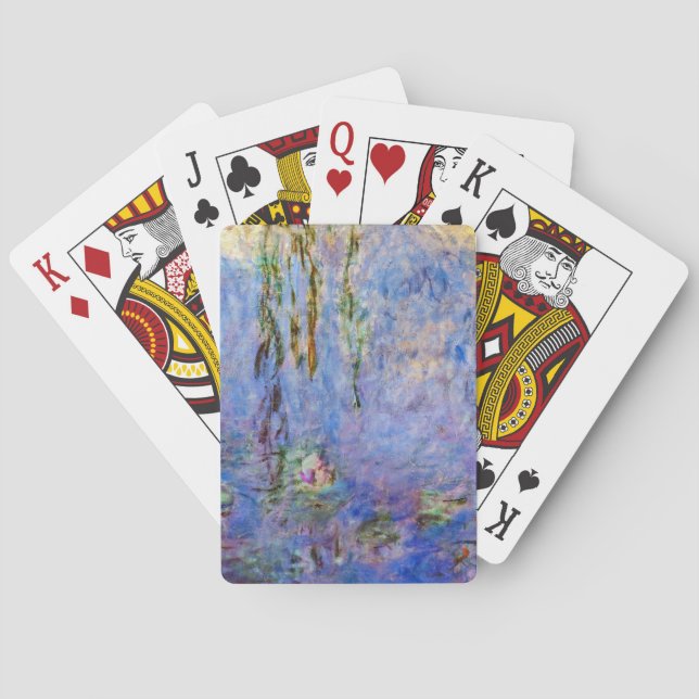 Claude Monet - Vattenliljor Casinokort (Baksidan)