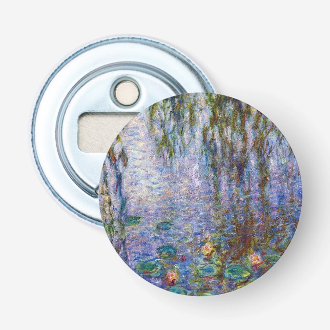 Claude Monet - Vattenliljor Flasköppnare (Framsidan)