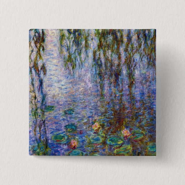 Claude Monet - Vattenliljor Knapp (Framsida)