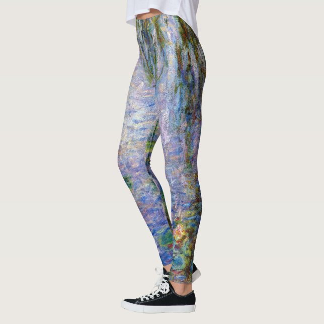 Claude Monet - Vattenliljor Leggings (Vänster)