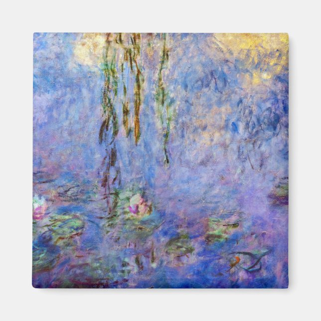 Claude Monet - Vattenliljor Magnet (Framsidan)