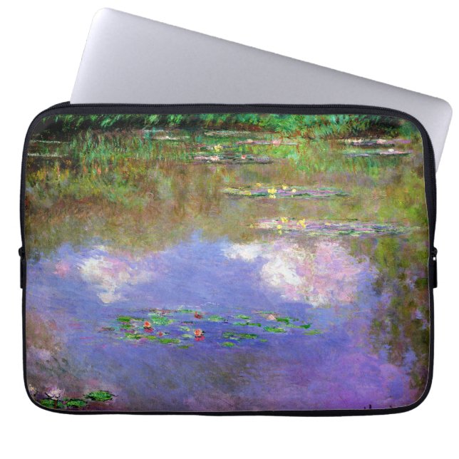 Claude Monet - Vattenliljor, Molnen, Laptop Fodral (Framsidan)
