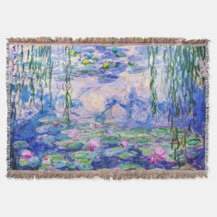 Claude Monet - Vattenliljor / Nympheas 1919 Filt