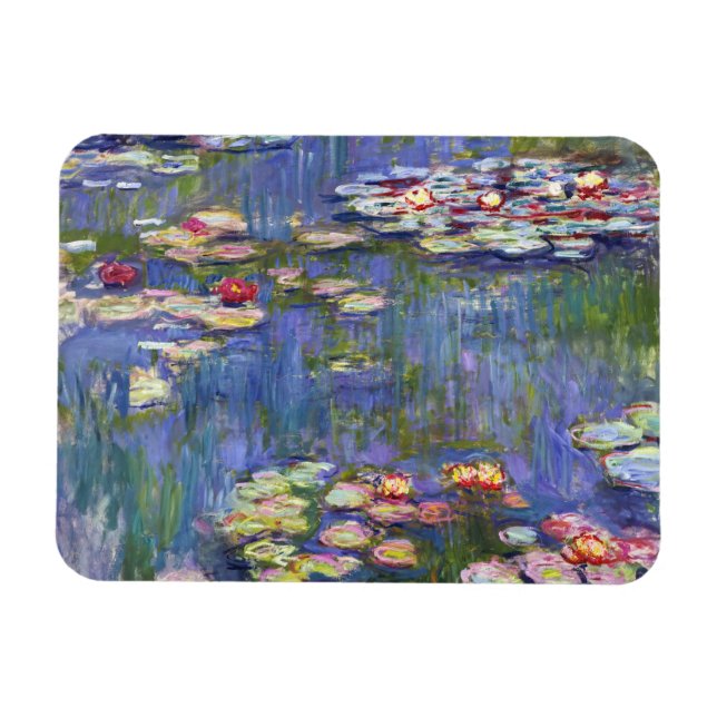 Claude Monet - Vattenliljor / Nympheas Magnet (Horisontell)