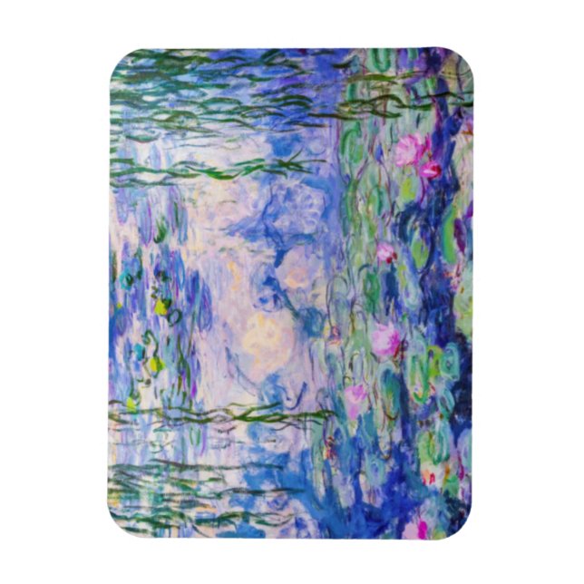 Claude Monet Vattenliljor Nympheas Magnet (Vertikal)