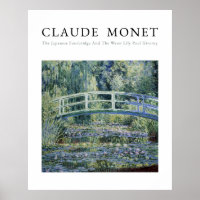 Claude Monet, vattenliljor och Japanska bron