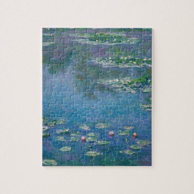 Claude Monet, Vattenliljor Pussel (Vertikal)