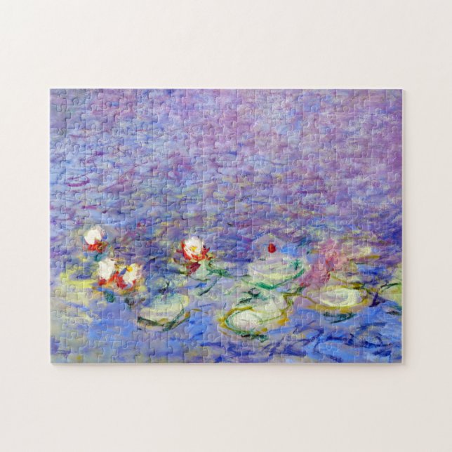 Claude Monet - Vattenliljor Pussel (Horisontell)