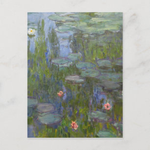Claude Monet - Vattenliljor Vykort