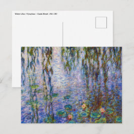 Claude Monet - Vattenliljor Vykort