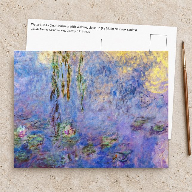Claude Monet - Vattenliljor Vykort (Skapare uppladdad)