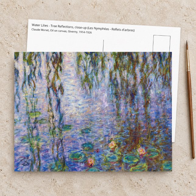 Claude Monet - Vattenliljor Vykort (Skapare uppladdad)