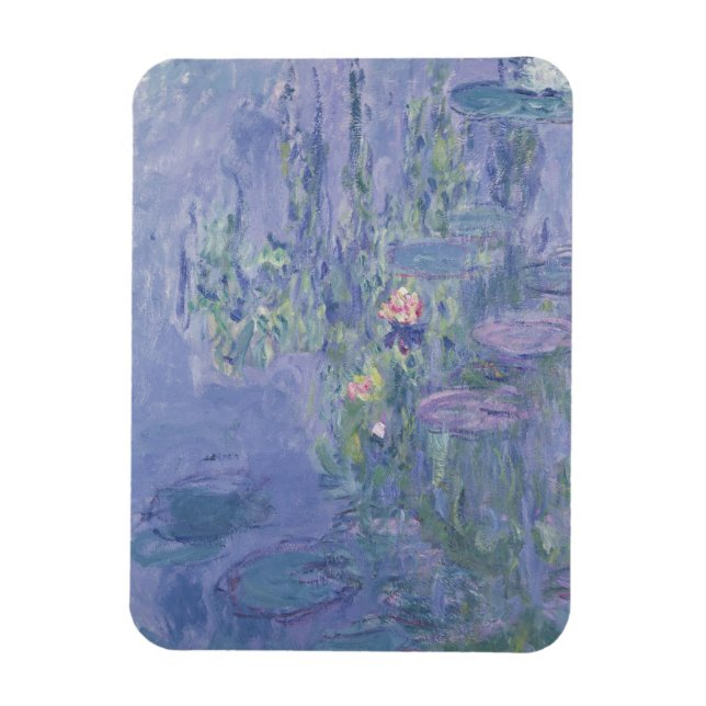 Claude Monet | Vattentillgångar Magnet (Vertikal)