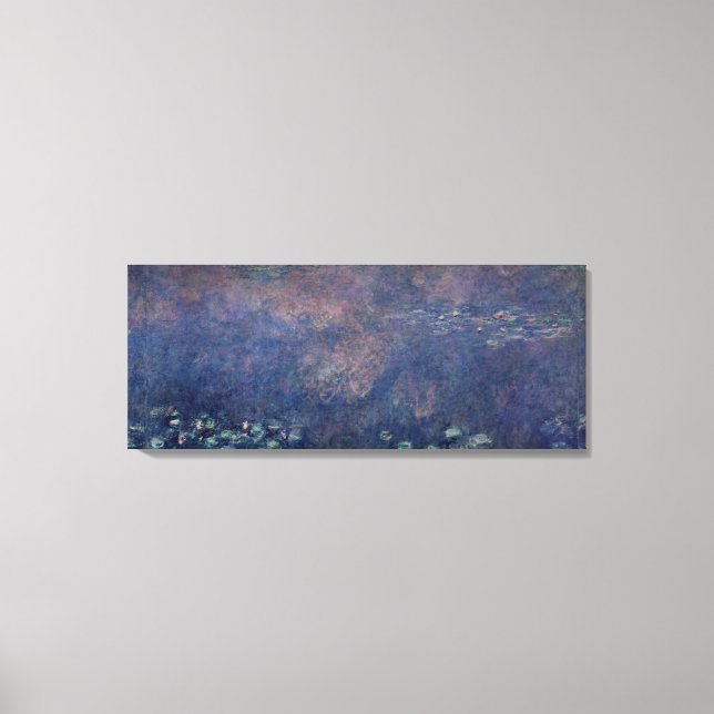 Claude Monet | Vattentillgångar: Vingartcentrum Canvastryck (Framsida)