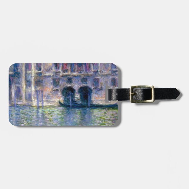 Claude Monet Venedig Bagagebricka (Horisontell Framsida)