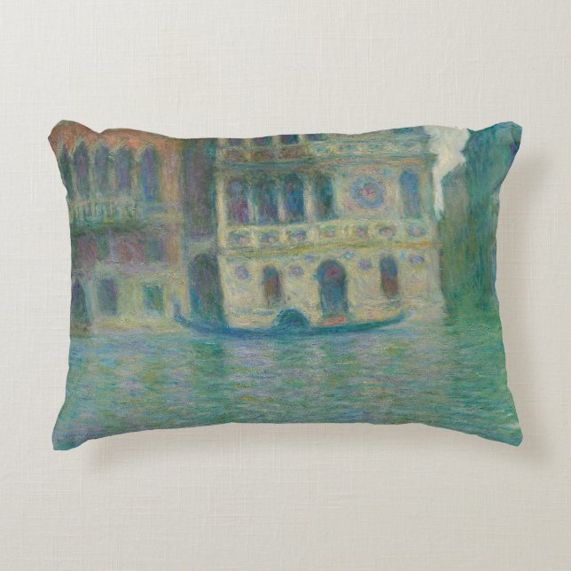 Claude Monet - Venedig, Palazzo Dario Prydnadskudde (Framsidan)