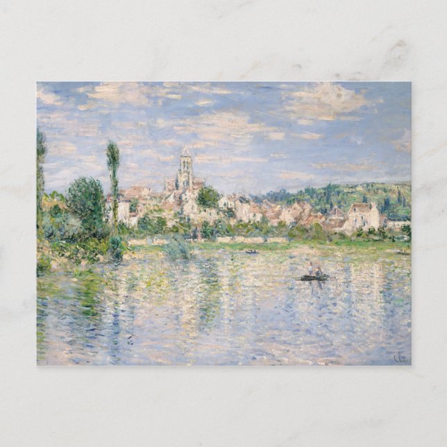 Claude Monet - Vetheuil i sommar Vykort (Framsida)