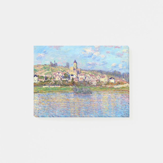 Claude Monet Vetheuil Post-it Block (Framsida)