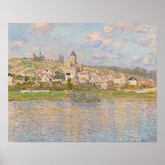 Claude Monet - Vétheuil Poster (Framsidan)