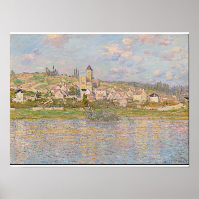 Claude Monet - Vetheuil Poster (Framsidan)