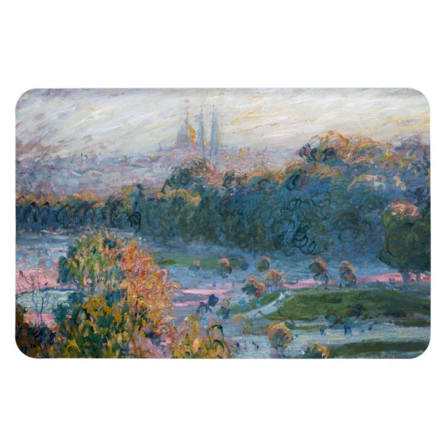 Claude Monet - View the Tuileries, Study Magnet (Horisontell)