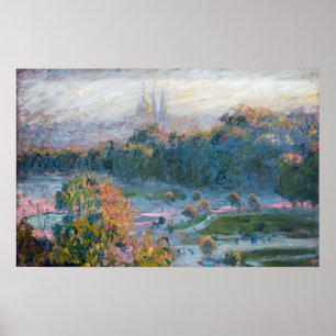 Claude Monet - View the Tuileries, Study Poster