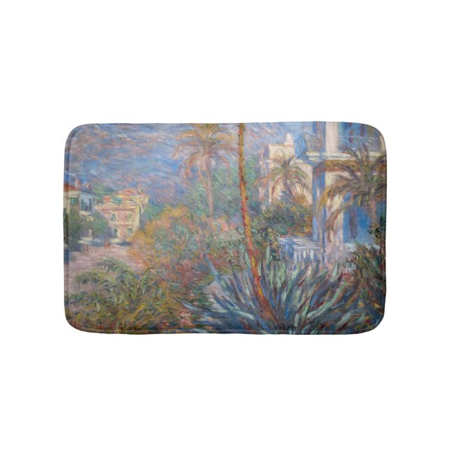 Claude Monet - Villas vid Bordighera Badrumsmatta (Framsidan)