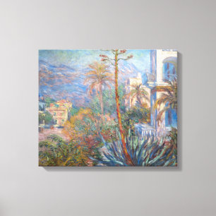 Claude Monet - Villas vid Bordighera Canvastryck