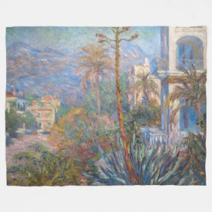 Claude Monet - Villas vid Bordighera Fleecefilt