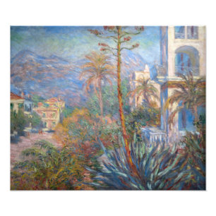 Claude Monet - Villas vid Bordighera Fototryck