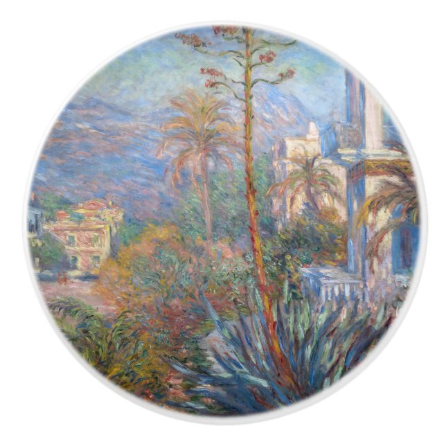 Claude Monet - Villas vid Bordighera Knopp (Framsidan)